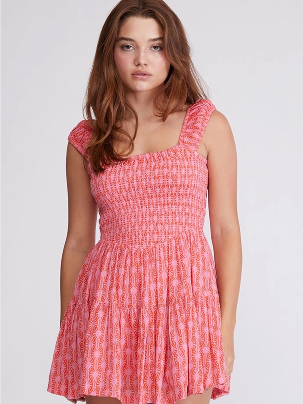 Free People Sweet Annie Mini Dress Pink XS